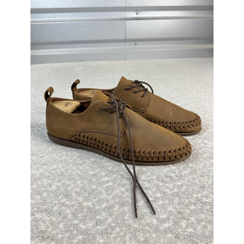 Rodd & Gunn Shoes Mens‎ Size 10 Brown Leather Hamilton Huarache Moccasin Casual